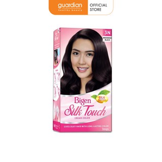 Thuốc Nhuộm Tóc Bigen Silk Touch 3N: Nâu đen - 60g