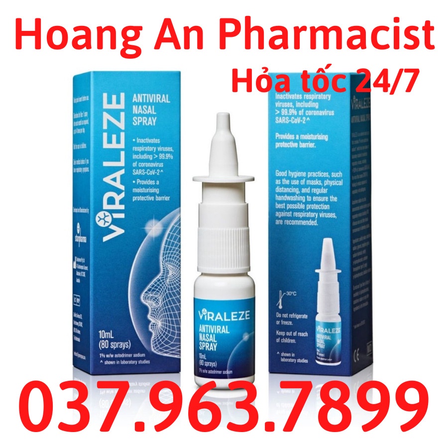 Xịt mũi Viraleze vô hiệu hóa các loại tác nhân gây hại cho đường hô hấp của Úc