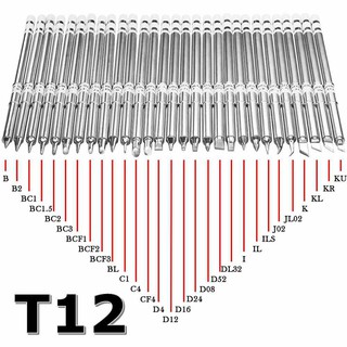 Mũi hàn, TIP hàn T12 K/KU/B2/BC2/ILS/J02/JL02