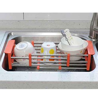 Giá inox gác bồn rửa bát
