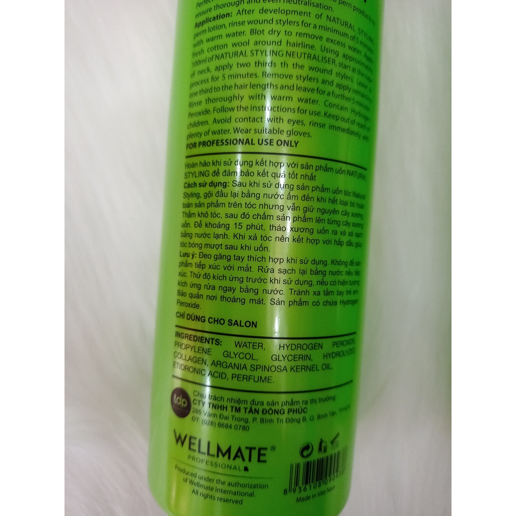 500ml Uốn lạnh wellmate