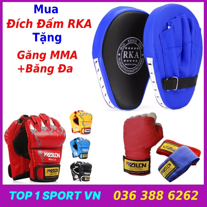 Đích đấm boxing ( 1 cặp ) - đích đỡ bàn tay thế hệ mới - tặng găng mma + băng cuốn tay,bảo hành 6 tháng