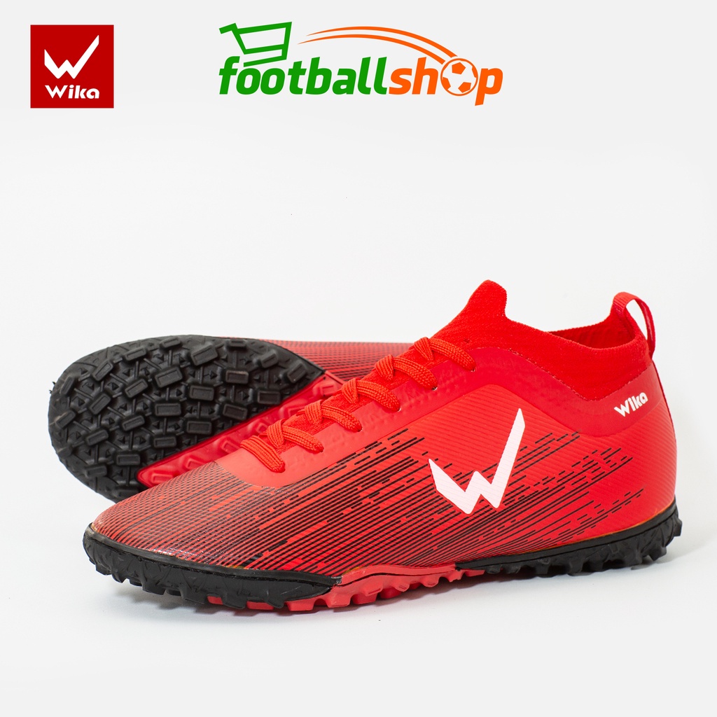 Giày đá bóng Wika Subasa, giày bóng đá cổ chun, da Microfiber siêu mềm