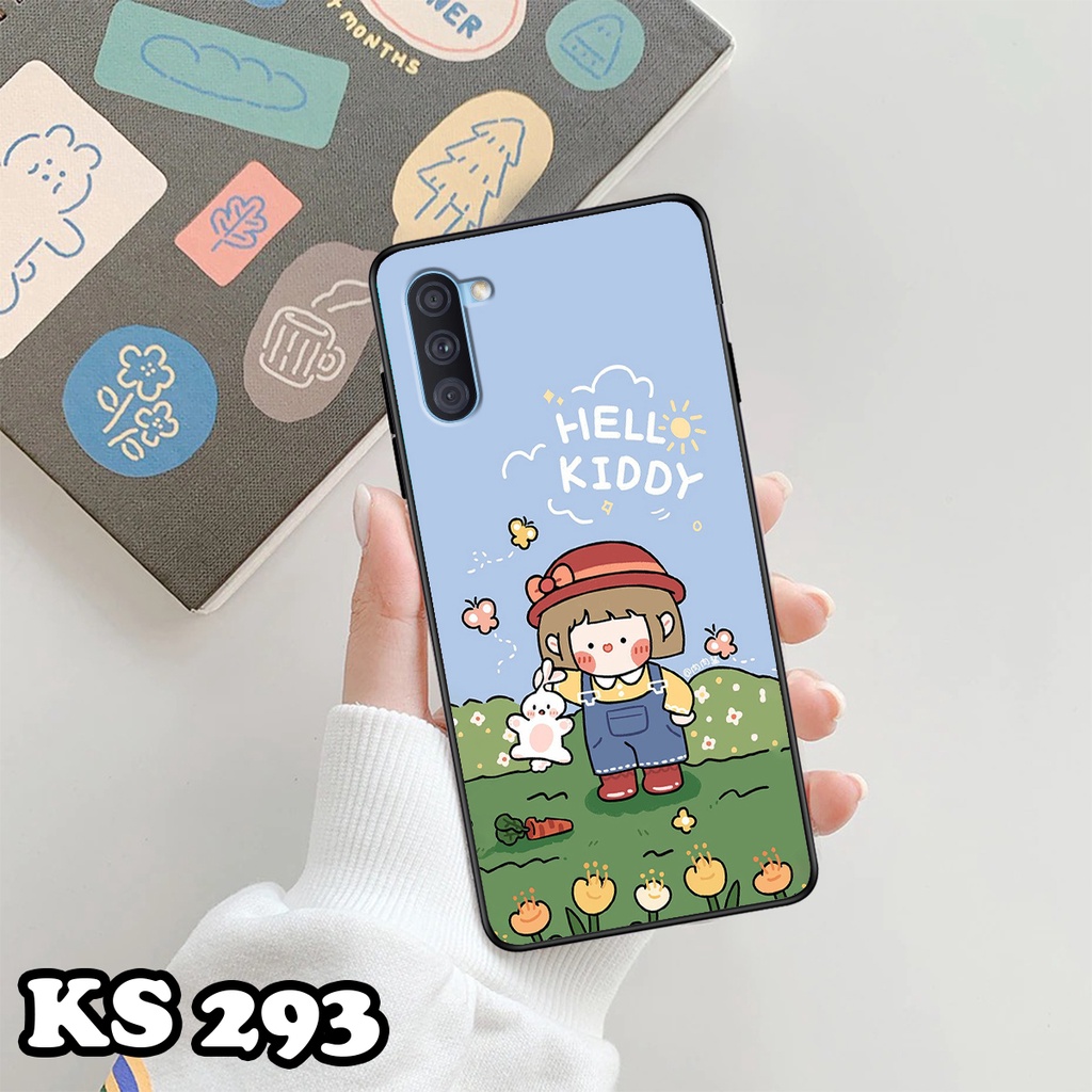 Ốp lưng Samsung A11 - Samsung M11 - Ốp in hình Ngân hà &amp; Roro Jumb - Lưng nhám viền TPU