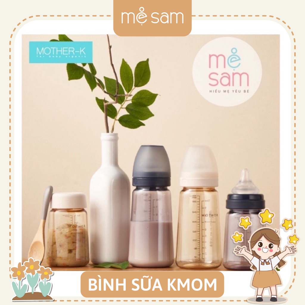 BÌNH SỮA - NÚM TY KMOM HÀN