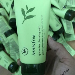 SỮA RỬA MẶT INNISFREE  green tea cleansing foam