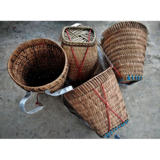 cái gùi đồng bào hmông (lu cở tre)