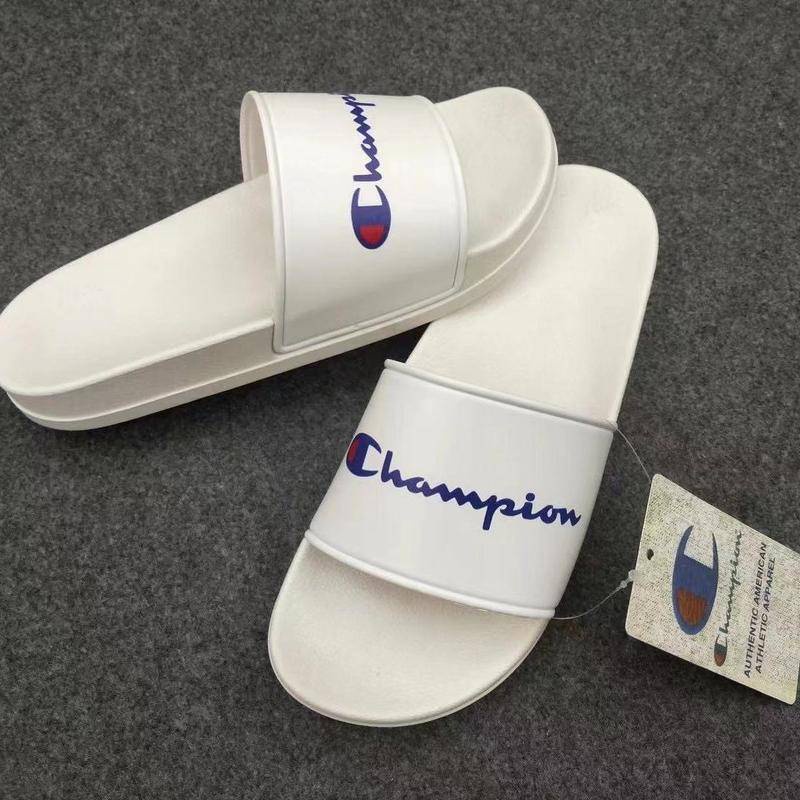 Dép chống trượt cho nam và nữ in chữ Champion thời trang cho cả nam và nữ