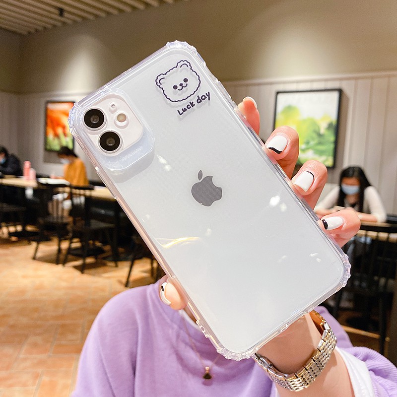 Ốp Điện Thoại Silicon Kiểu Dáng Đơn Giản Cho Iphone 12 Mini 11 11pro Max X Xs Max Xr 7 8 Plus 6s 6 Se | BigBuy360 - bigbuy360.vn
