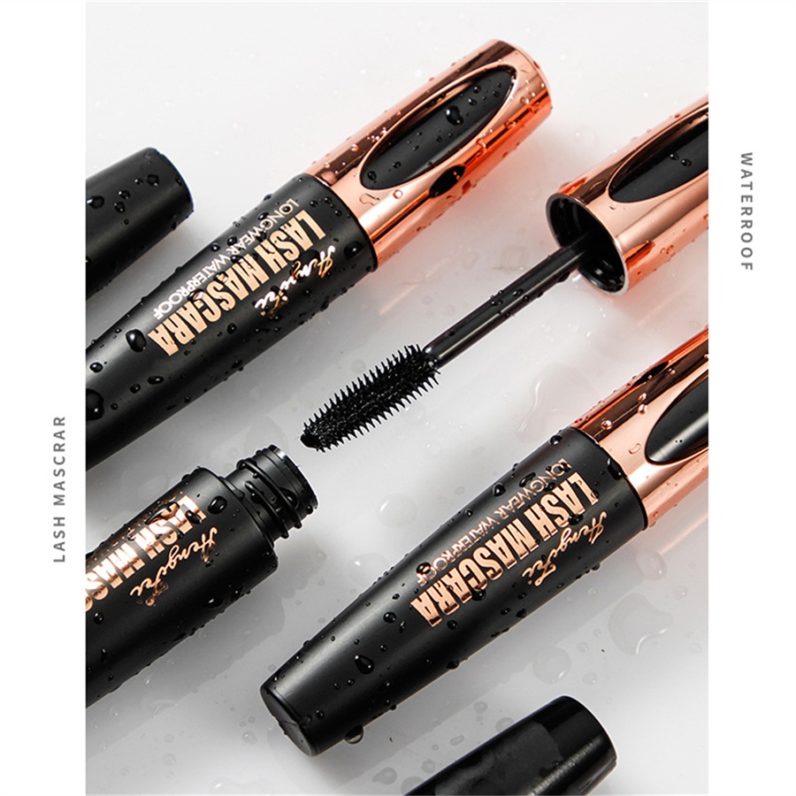Mascara 4D Màu Đen Lâu Trôi Chống Thấm Nước Và Mồ Hôi Chuốt Dài Và Cong Mi