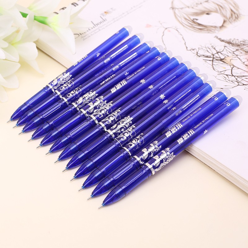 Set 12 Bút Mực Nước Ngòi 0.5mm Có Thể Xóa Được