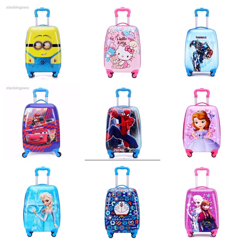 [CHỌN MẪU] vali cho bé SALE hai mặt in Vali kéo cho trẻ em trai gái cao cấp sẵn hàng nhập khẩu đc loại 1