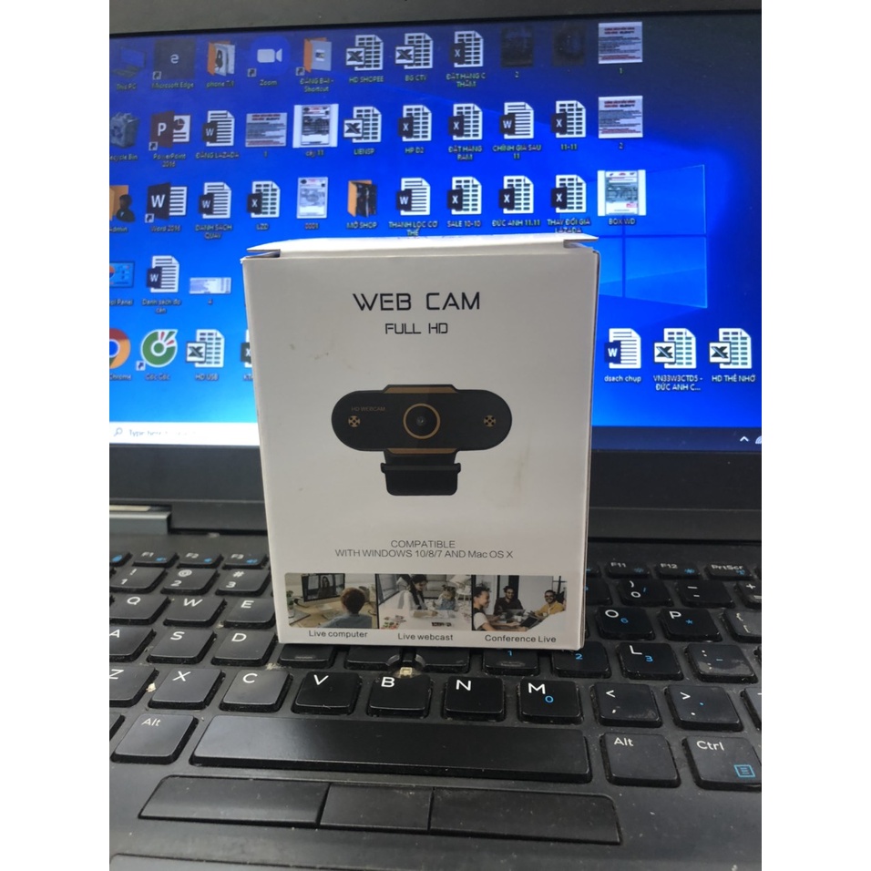 Webcam Full HD 1080P Cho Máy Tính, Camera Có Mic 1080p Cho Laptop Học Online Qua ZOOM, Trực Tuyến- Hội Họp Rõ Nét | BigBuy360 - bigbuy360.vn