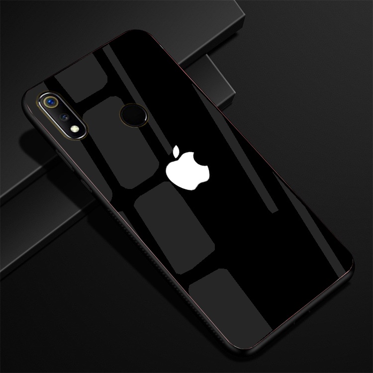 Ốp Lưng Kính REALME 3, REALME 3 PRO Hình in 3D sáng bóng cao cấp