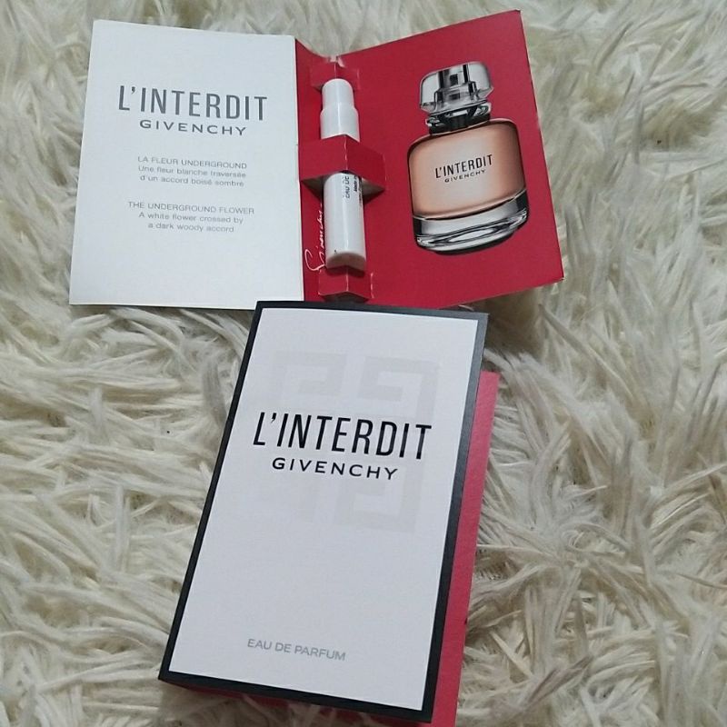 Vial nước hoa givenchy linterdit edp
