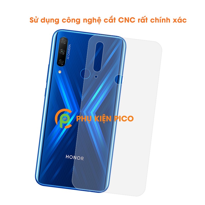 Dán màn hình Honor 9x dẻo trong suốt và Dán lưng Honor 9x dẻo trong suốt cao cấp PPF Combo2