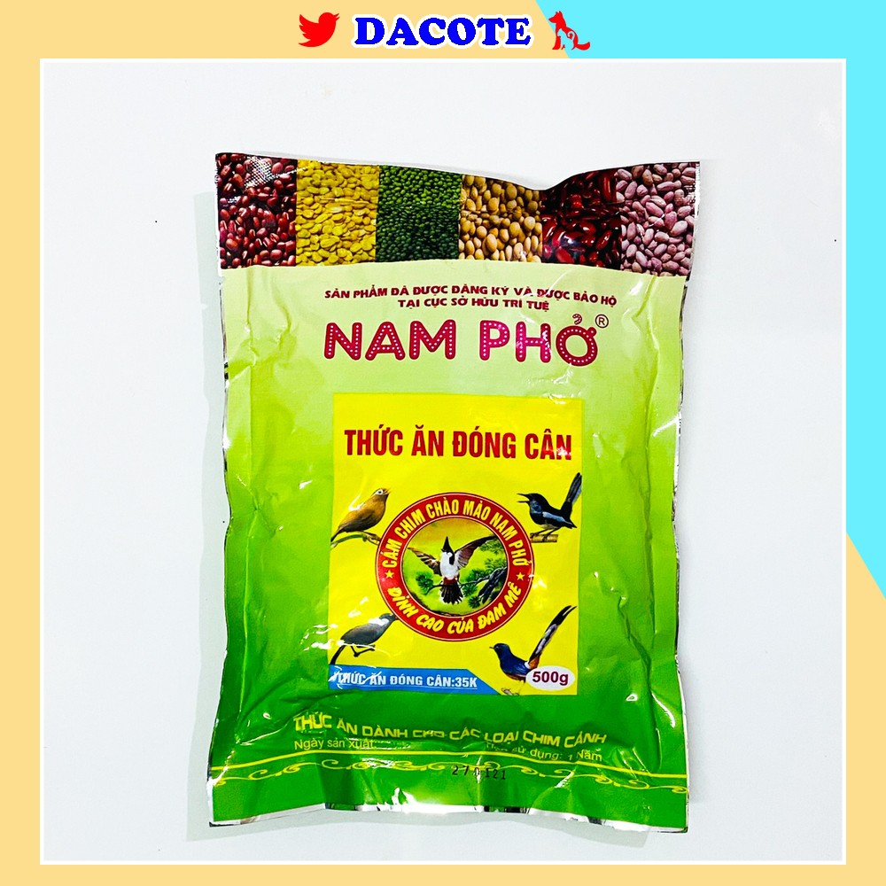 Cám chim tổng hợp Nam Phở cao cấp 500g - Thức ăn cho chim tổng hợp Nam Phở giá rẻ