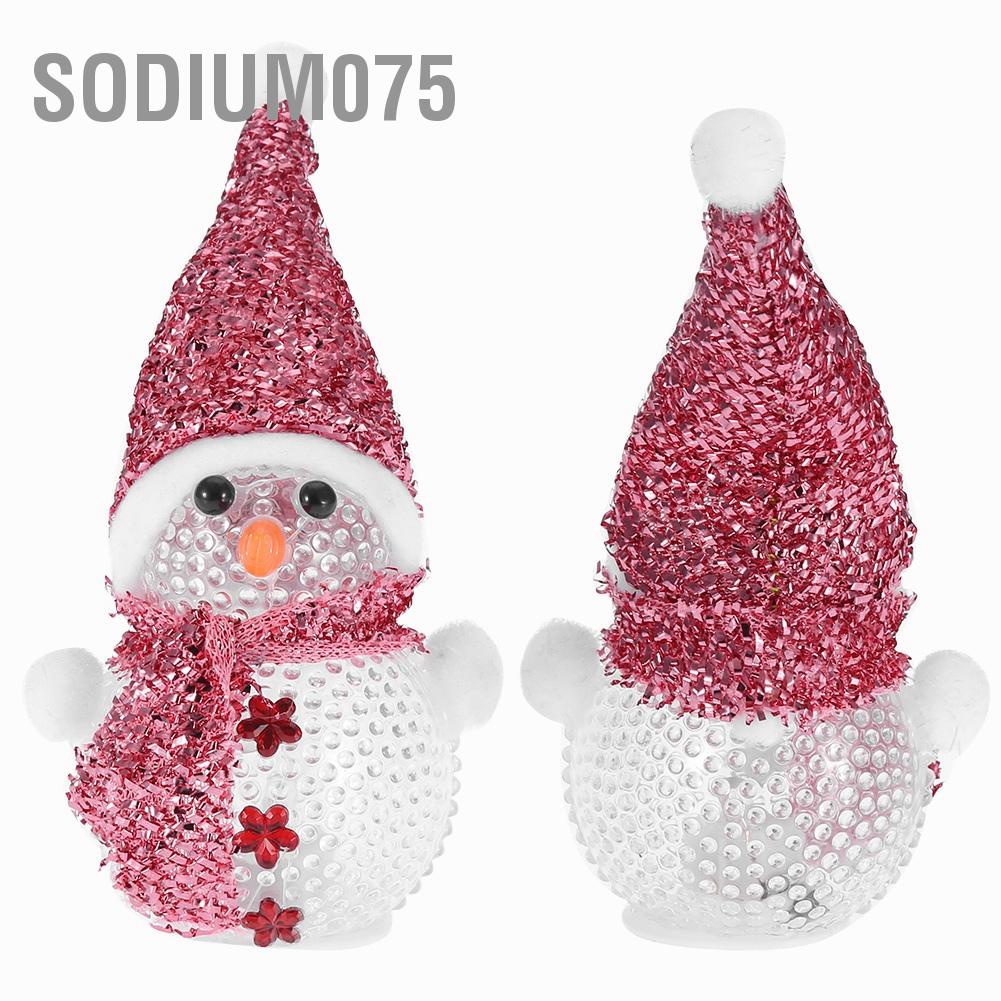 Sodium075 Sodium075 Đèn LED ban đêm đầy màu sắc Phong cách người tuyết trang trí quán cà phê tại nhà