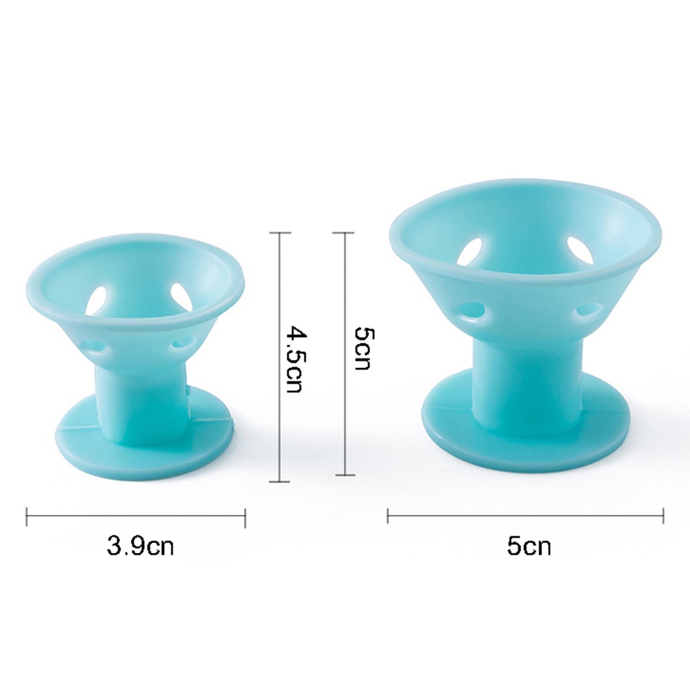 [Hàng mới về] Set 10 Dụng Cụ Uốn Tóc Bằng Silicon