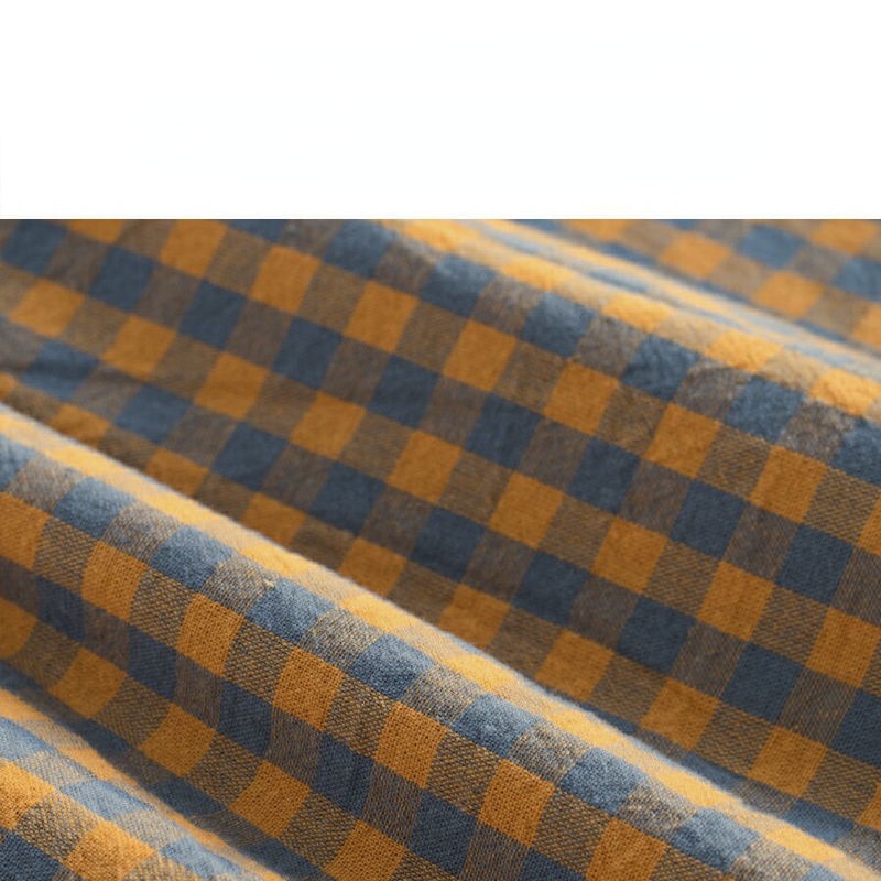 Áo Sơ Mi caro cho bé trai vải Cotton Sọc Ca Rô Thời Trang Thu Xuân Dành Cho Trẻ em