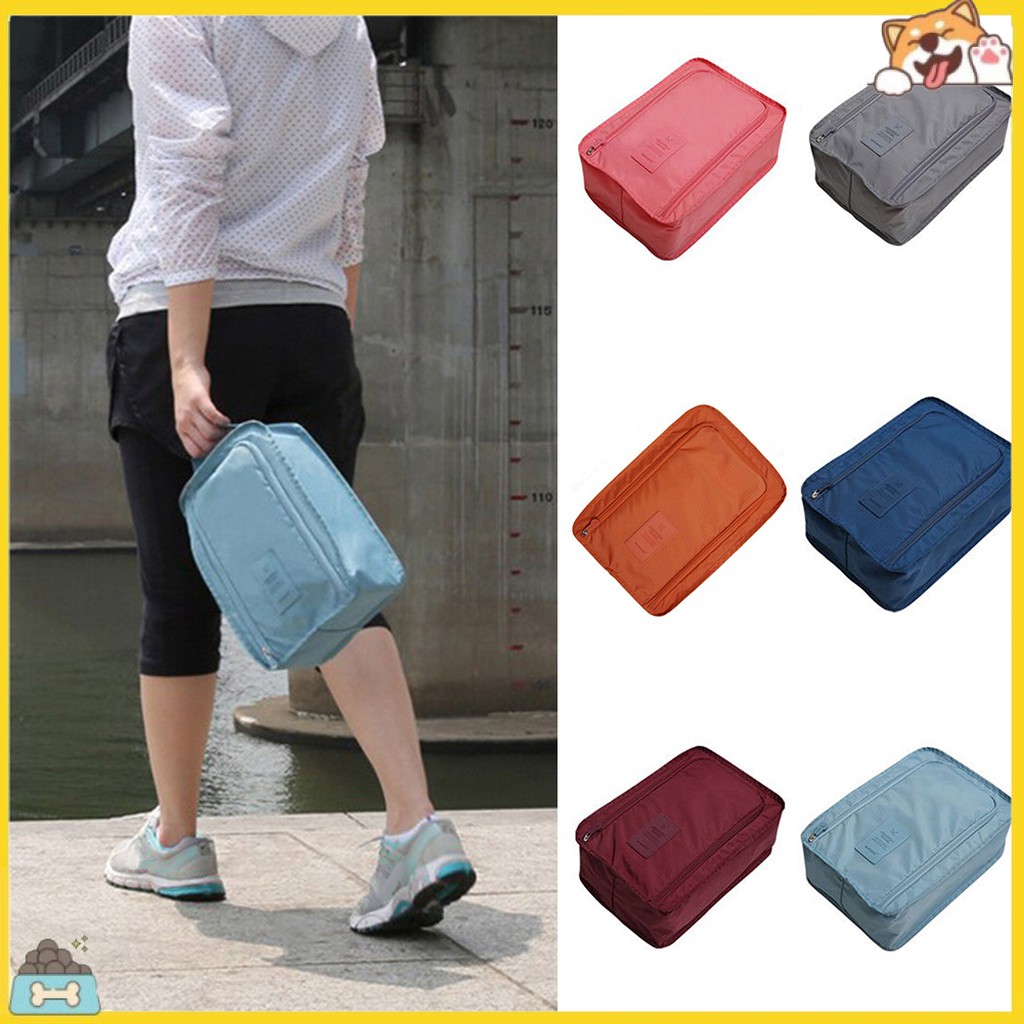 SPBS_Outdoor Travel Shoes Storage Bag Waterproof Portable Packing Cubes Container