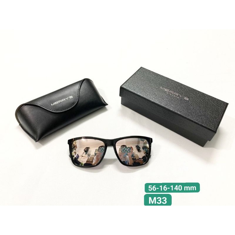 Kính Merry's phân cực full box, có có mail mua hàng của web