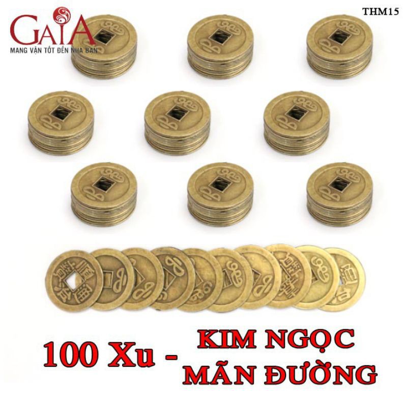 [Mã SR11JUNE5 giảm 20K đơn 50K] Đồng xu ngũ đế, đồng xu phong thuỷ bỏ bóp ví - Vật phẩm chiêu tài