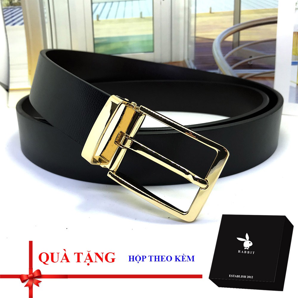 Thắt lưng/ dây nịt nam đục lỗ ( loại 1) có hộp đựng hãng theo kèm