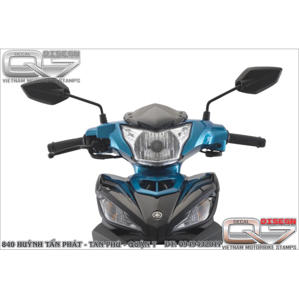 TEM RỜI EXCITER 2011 LC 2021 XANH ĐEN