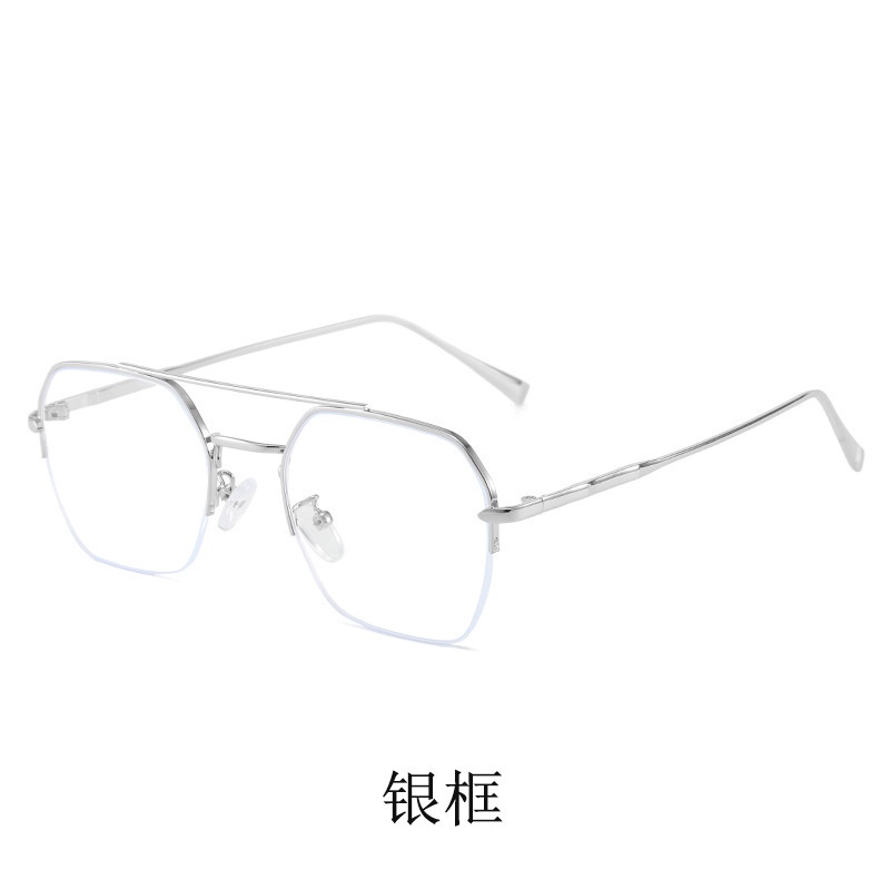 Kính Mát Gọng Kim Loại Chống Tia Bức Xạ Thời Trang