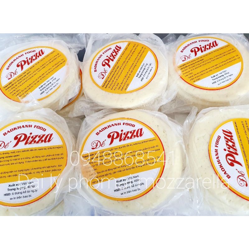 Đế pizza size 20cm (5 đế/túi) | BigBuy360 - bigbuy360.vn