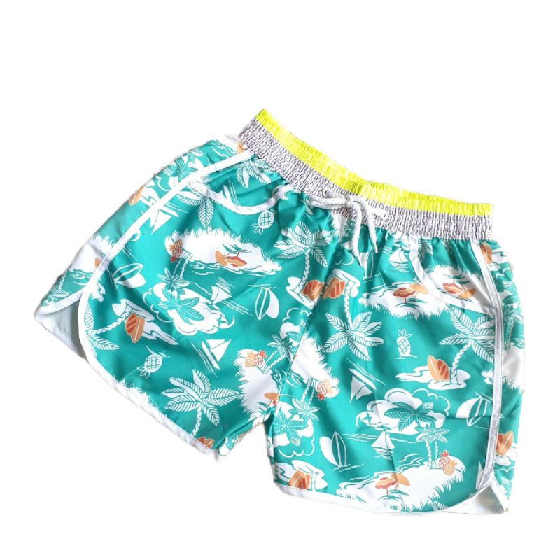 Bikini lẻ, quần đi biển nữ vải dù nhiều họa tiết
