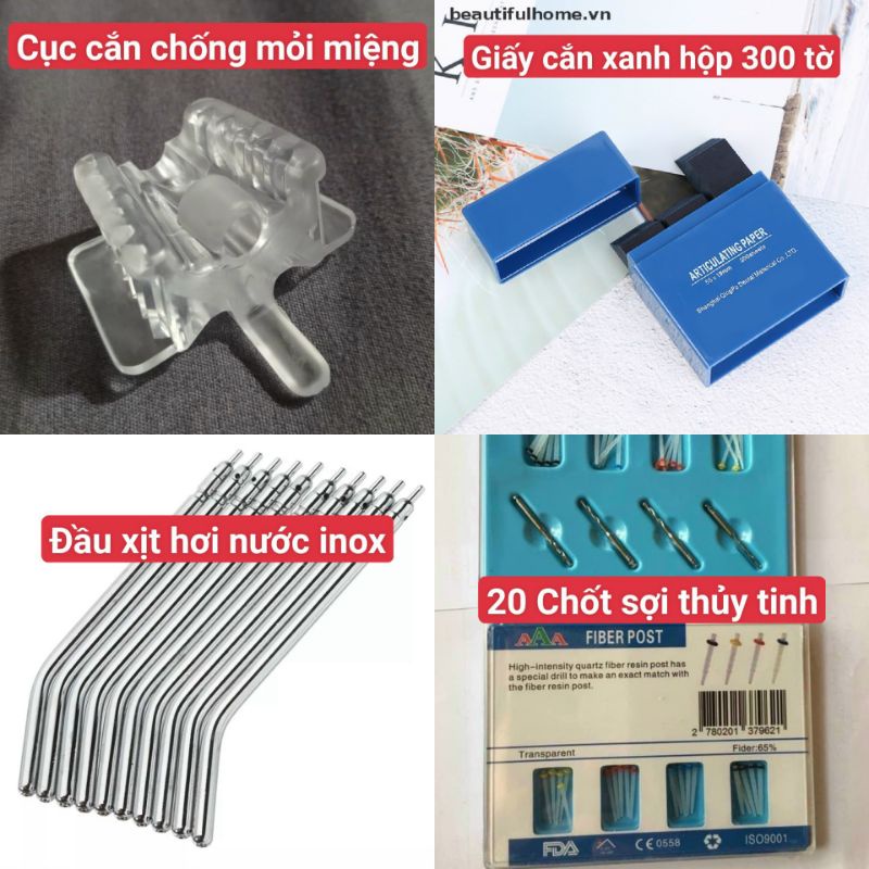 Chốt sợi • Giấy cắn • Cục cắn • Đầu inox
