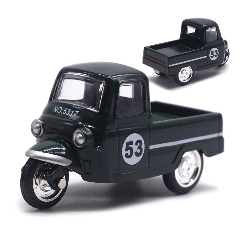 Mô Hình Xe Đạp Ba Bánh Đồ Chơi Bằng Hợp Kim