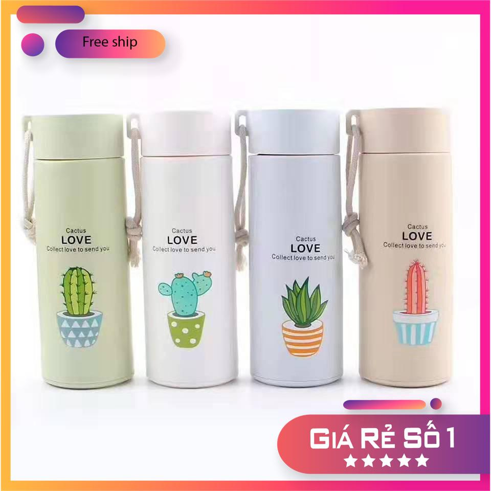 Bình xương rồng 450ml giữ nhiệt, chắc chắn | BigBuy360 - bigbuy360.vn