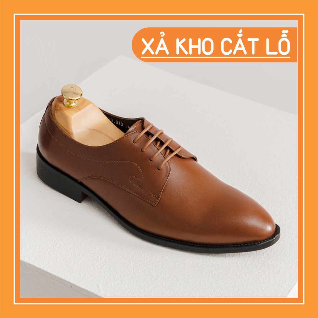 [FREESHIP] Giày Nam Công Sở Màu Nâu Vàng