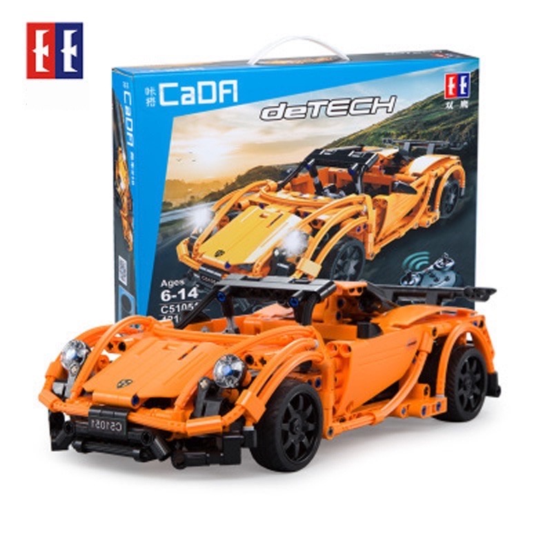 Đồ chơi lắp ráp Legoo siêu xe Porsche 911 có bộ điều khiển từ xa