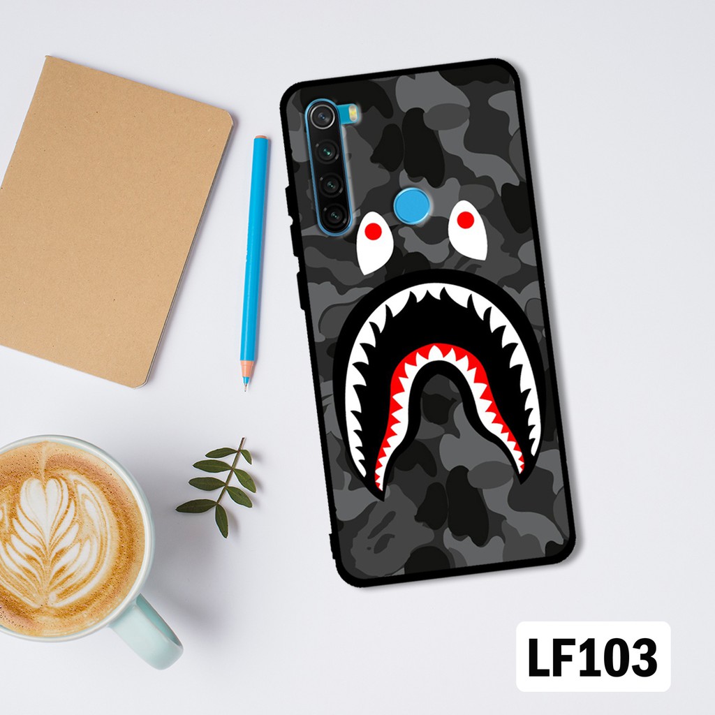 ỐP LƯNG REDMI NOTE 8 IN HÌNH BAPE SIÊU NGẦU