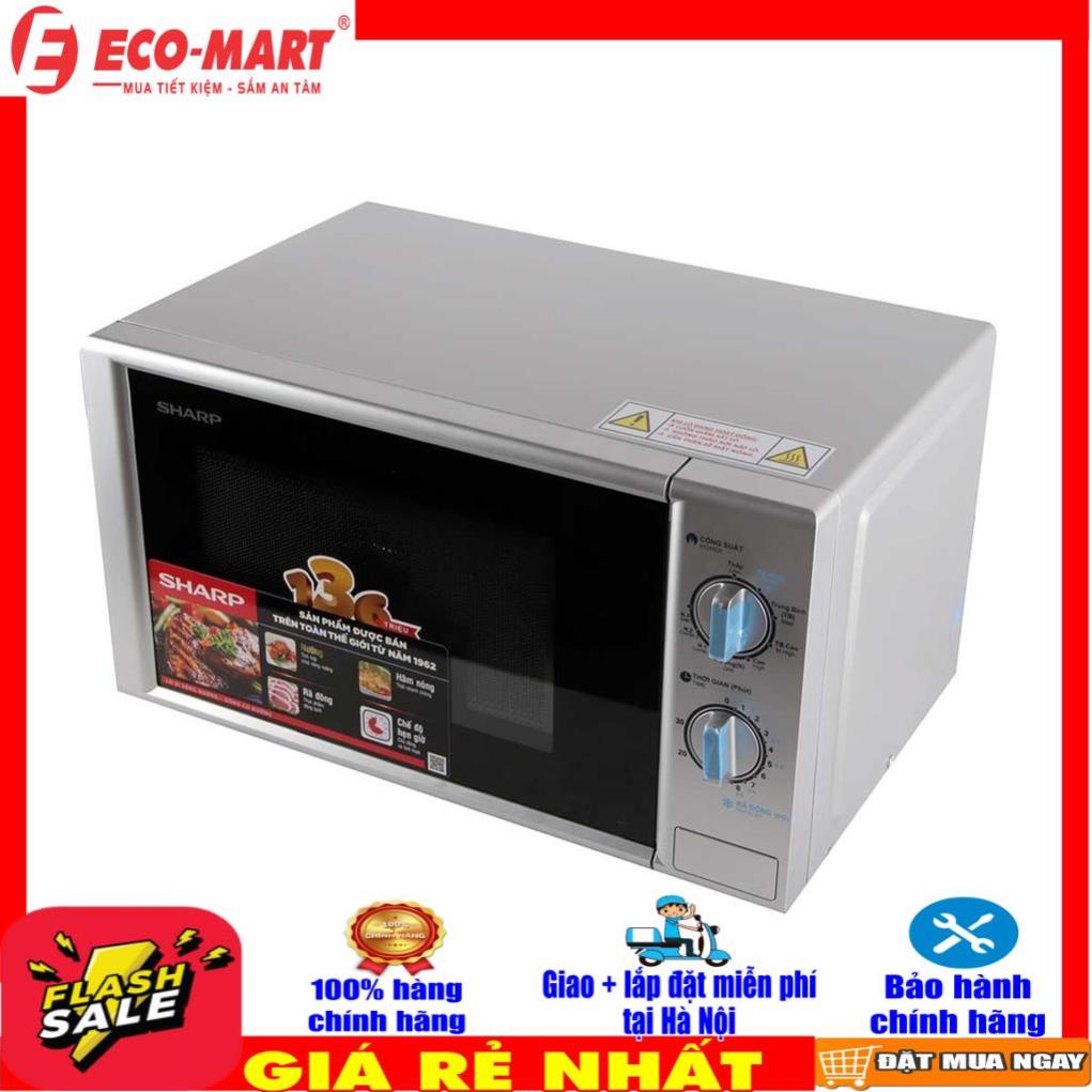 R-G228VN-SL Lò vi sóng cơ có nướng 20L Sharp R-G228VN-SL
