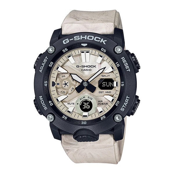 Đồng Hồ Nam Casio G-Shock GA-2000WM-1ADR Chính Hãng - Dây Nhựa | G-Shock GA-2000WM-1A Carbon Core