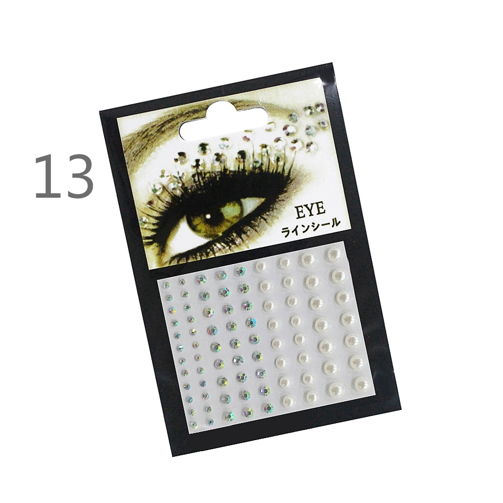 Nhãn dán mặt đá quý lấp lánh tự dính quyến rũ dùng cho lễ hội tiệc tùng