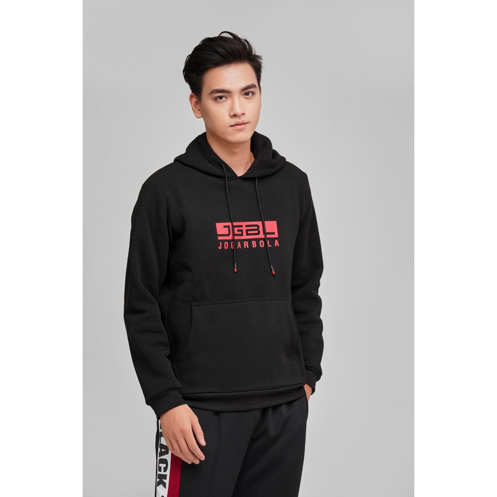 Áo Hoodies Nam JOGARBOLA JG 347-1 (đen) - Động Lực