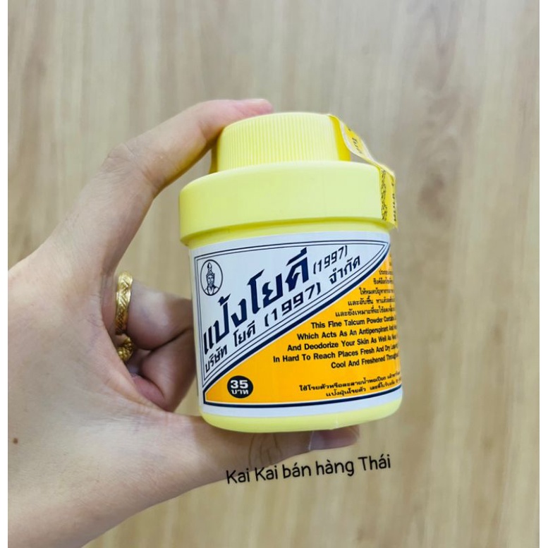 Phấn Thái Yoki chính hãng khử mùi giày, giảm mồ hôi chân, dùng được toàn thân hủ 60g