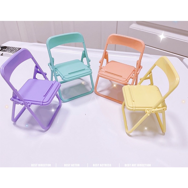 Giá đỡ điện thoại hình chiếc ghế đa năng kiểu dáng đáng yêu