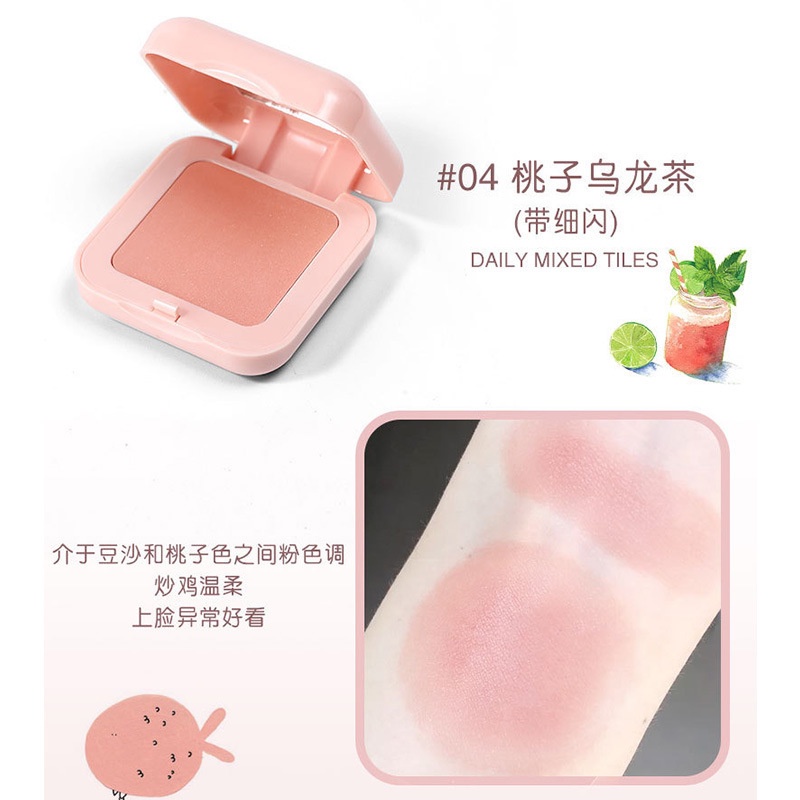 [Hàng mới về] Phấn Má Hồng Màu Gradient Tự Nhiên Lameila