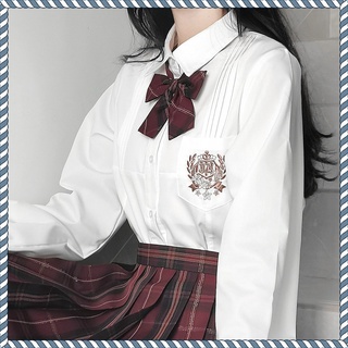 [Order] [Chính hãng] [Đông Lâm Xã] Áo blouse tay dài đồng phục tay bồng dễ thương có xếp ly – Anh Hoa Đóa Đóa