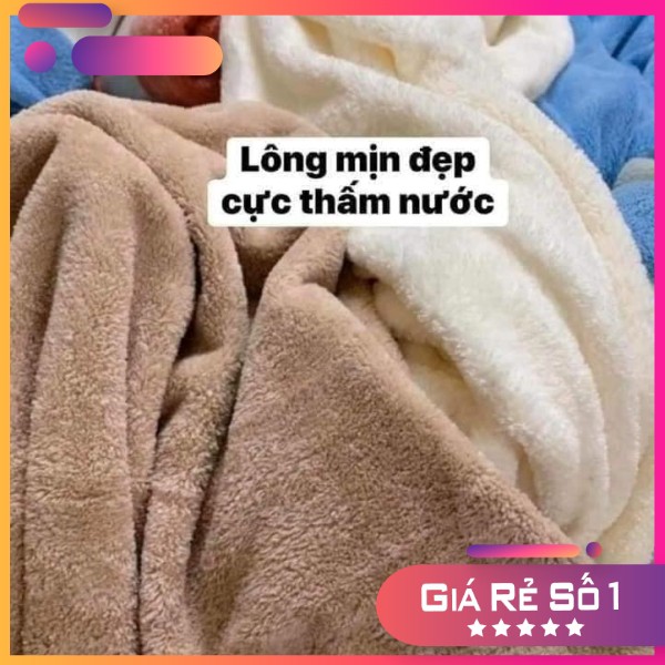 Khăn Tắm Hàn Quốc Siêu Mịn Siêu Thấm Nước Cao Cấp Size Lớn 70x140cm Loại Đẹp