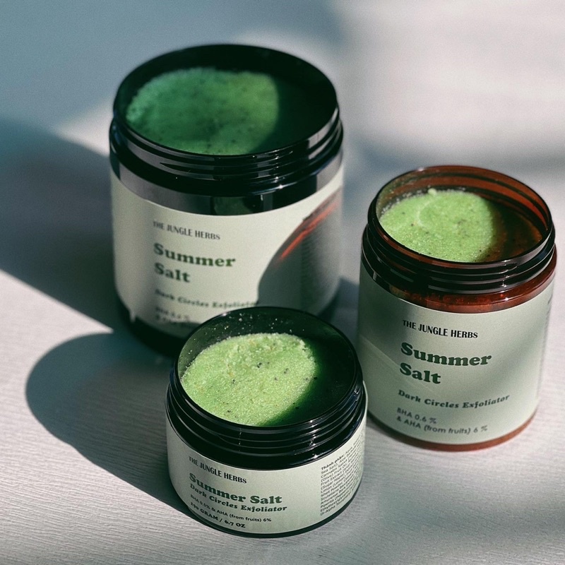 ⚡ FREESHIP⚡ Tẩy tế bào chết Handmade Summer Salt Exfoliator giảm thâm, mụn vùng mông/lưng/nách/bẹn