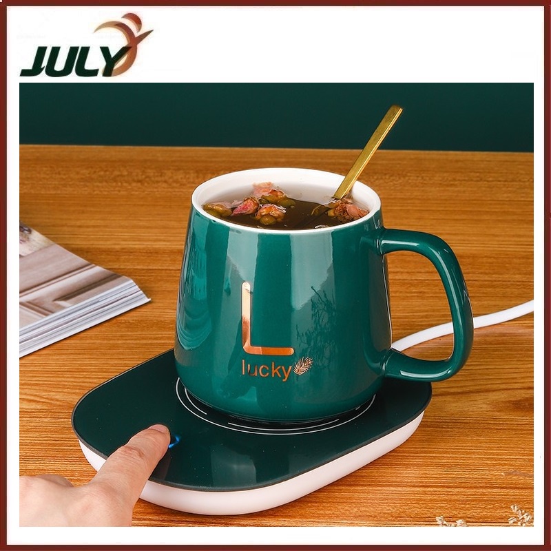 Cốc hâm nóng cao cấp bằng sứ kèm đế điện, Ly sứ kèm đế điện hâm nóng cafe, sữa, trà