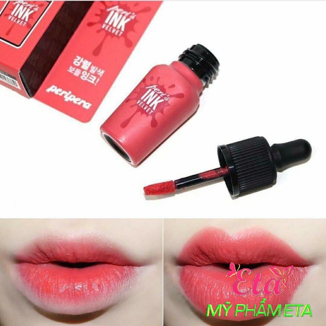 Son kem lì PERIPERA INK VELVEt các màu hot trend 03- 11- 14- 22 son siêu lì lâu trôi | BigBuy360 - bigbuy360.vn